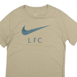 NIKE Womens T-Shirt Brown M