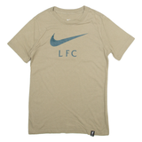 NIKE Womens T-Shirt Brown M