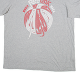 REEBOK Womens T-Shirt Grey XL