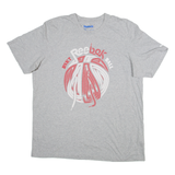REEBOK Womens T-Shirt Grey XL