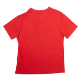 NIKE Womens T-Shirt Red M
