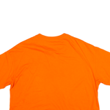 PUMA Cropped Womens T-Shirt Orange M