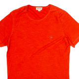 DIESEL Womens T-Shirt Orange M