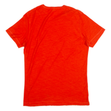 DIESEL Womens T-Shirt Orange M