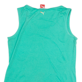 PUMA Womens Vest Green Sleeveless L