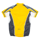 SPORTFUL Cycling Mens Jersey Yellow 1/4 Zip XL