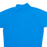 ZIENER Cycling Mens Jersey Blue 1/4 Zip L