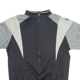 IP PEARL IZUMI Cycling Full Zip Mens Jersey Black High Neck M