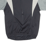 IP PEARL IZUMI Cycling Full Zip Mens Jersey Black High Neck M