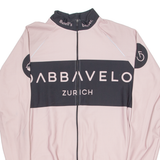 ELEVEN Cycling Mens Jersey Pink Long Sleeve 1/4 Zip XL