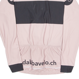 ELEVEN Cycling Mens Jersey Pink Long Sleeve 1/4 Zip XL
