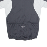 IXS Cycling Mens Jersey Grey 1/4 Zip M
