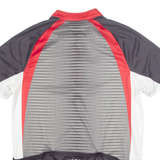 CRIVIT SPORTS Cycling Mens Jersey Grey 1/4 Zip L