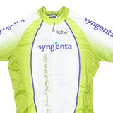 TEXNER Cycling Mens Jersey Green 1/4 Zip M