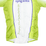 TEXNER Cycling Mens Jersey Green 1/4 Zip M