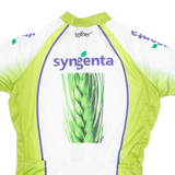 TEXNER Cycling Mens Jersey Green 1/4 Zip M