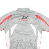 CRANE Cycling Mens Jersey Grey 1/4 Zip XL