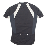 SCOTT Cycling Mens Jersey Black 1/2 Zip M