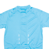 B-PRO Cycling Mens Jersey Blue 1/4 Zip M