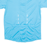 B-PRO Cycling Mens Jersey Blue 1/4 Zip M
