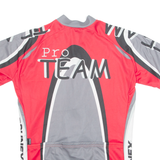 BRUNEX Cycling Mens Jersey Red 1/2 Zip S