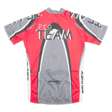 BRUNEX Cycling Mens Jersey Red 1/2 Zip S