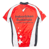 CUORE Cycling Mens Jersey White 1/4 Zip L