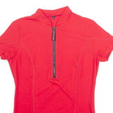 PROTECTIVE Cycling Mens Jersey Red 1/4 Zip S