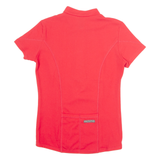 PROTECTIVE Cycling Mens Jersey Red 1/4 Zip S