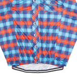 SEDRICK Cycling Mens Jersey Blue Long Sleeve 1/4 Zip XL