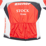 ZIENER Cycling Mens Jersey Red 1/4 Zip L