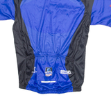 SCOTT Cycling Mens Jersey Blue 1/4 Zip M