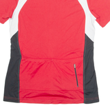 CRIVIT Cycling Mens Jersey Red 1/4 Zip L