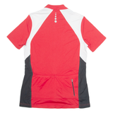 CRIVIT Cycling Mens Jersey Red 1/4 Zip L