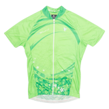 NALINI Cycling Womens Jersey Green 1/4 Zip S