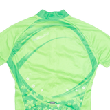 NALINI Cycling Womens Jersey Green 1/4 Zip S