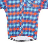 SEDRICK Cycling Mens Jersey Blue 1/4 Zip XL