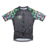 TRES PINAS Cycling Mens Jersey Black 1/4 Zip S