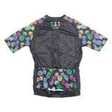 TRES PINAS Cycling Mens Jersey Black 1/4 Zip S