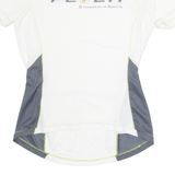 ODLO Cycling Womens Jersey White 1/4 Zip M