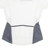 ODLO Cycling Womens Jersey White 1/4 Zip M