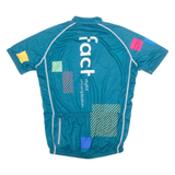 MAISCH Cycling Mens Jersey Blue 1/4 Zip L