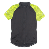 CRIVIT Cycling Mens Jersey Black 1/4 Zip M