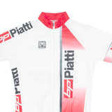 SANTINI Cycling Mens Jersey White 1/4 Zip L