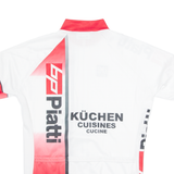 SANTINI Cycling Mens Jersey White 1/4 Zip L