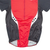 SAUCONY Cycling Mens Jersey Red 1/2 Zip S