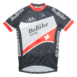 CUORE Cycling Mens Jersey Black 1/4 Zip 2XL