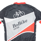 CUORE Cycling Mens Jersey Black 1/4 Zip 2XL