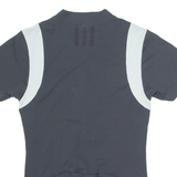 ADIDAS Cycling Womens Jersey Grey 1/4 Zip UK 12