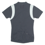 ADIDAS Cycling Womens Jersey Grey 1/4 Zip UK 12
